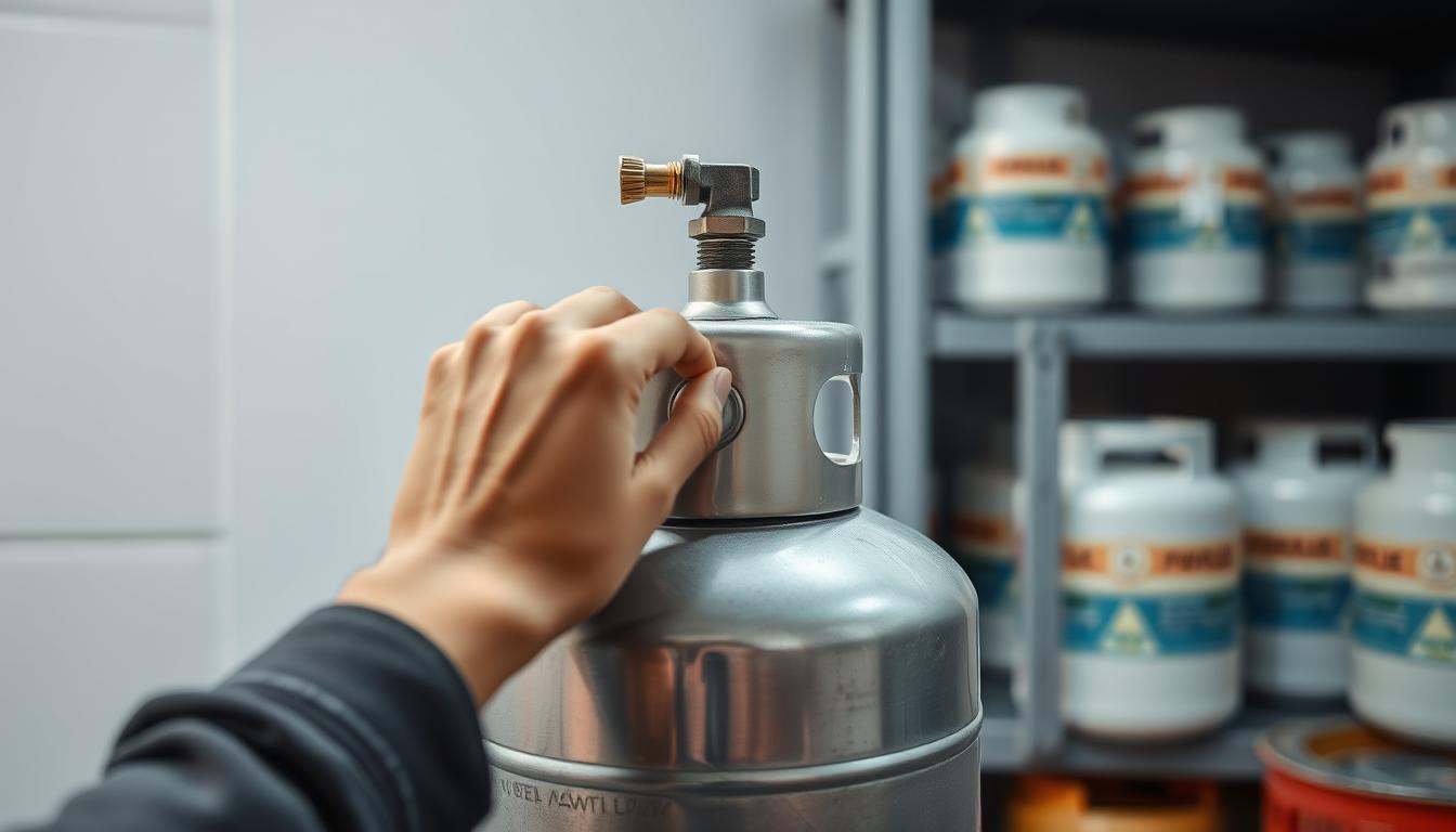 Como armazenar gás de cozinha com segurança