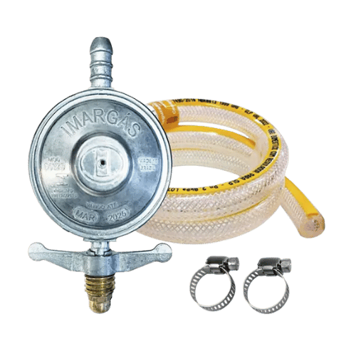 Kit Registro Mangueira Gás