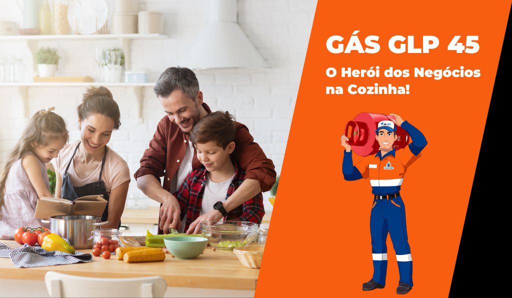 Gás GLP 45 Tele Gás Monlevade