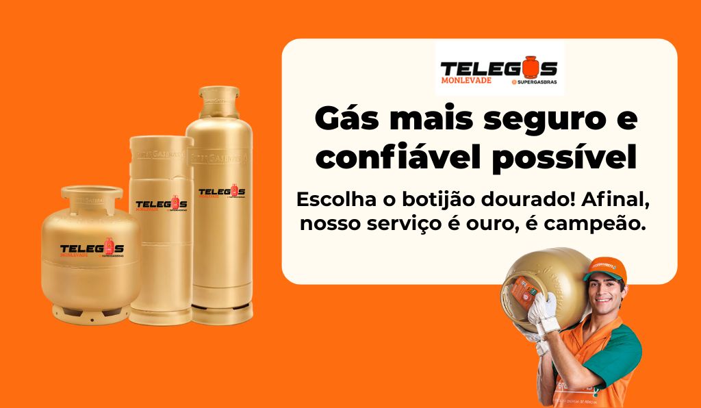 Gás mais seguro e confiável possível